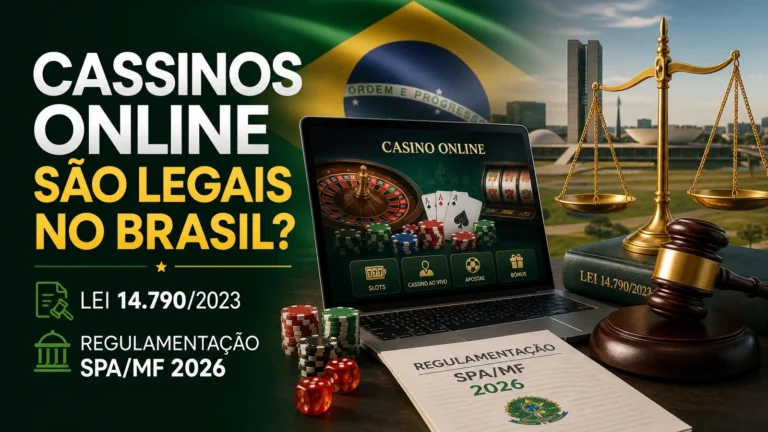 Cassinos online legalizados no Brasil — Lei 14.790/2023 SPA/MF