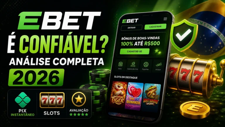 Ebet é Confiável? Análise Completa 2026 — PIX Instantâneo, Slots e Avaliação